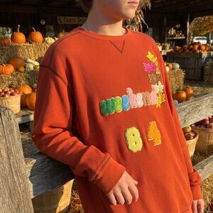 Under Armour Red Crewneck Waffle Thermal Size 2XL